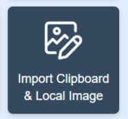 Import Image from Clipboard or a Local Image